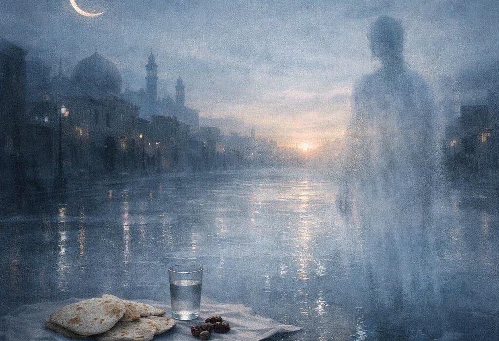 شعر « افطار انتظار» اثری از مسعود آزادبخت از شاعران انتشارات حوزه مشق