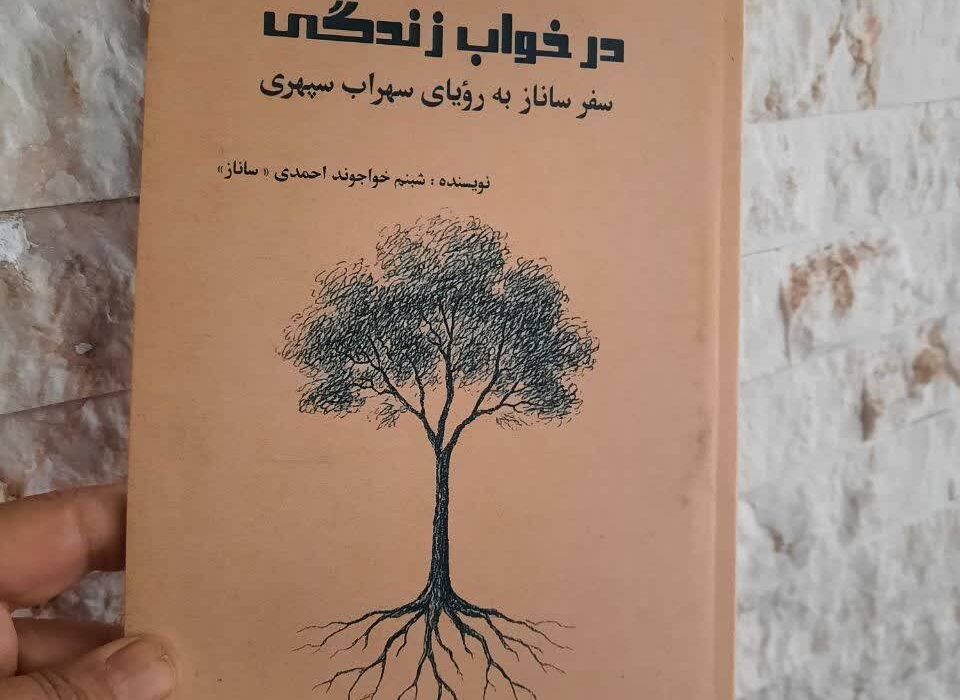 کتاب «در خواب زندگی؛ سفر ساناز به رؤیای سهراب سپهری» نوشته شبنم خواجوند احمدی توسط انتشارات حوزه مشق منتشر شد