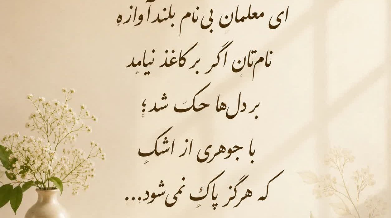 اثری از فرحناز مولایی از شاعران انتشارات حوزه مشق