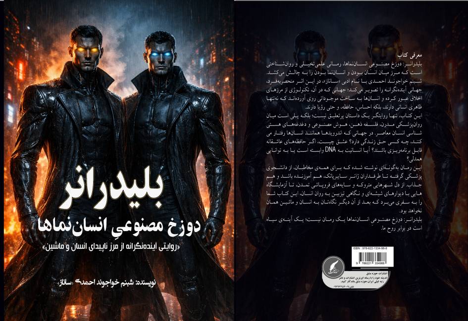 رونمایی از تازه‌ترین اثر علمی-تخیلی و فلسفی انتشارات حوزه مشق ؛ «بلیدرانر: دوزخِ مصنوعیِ انسان‌نماها»